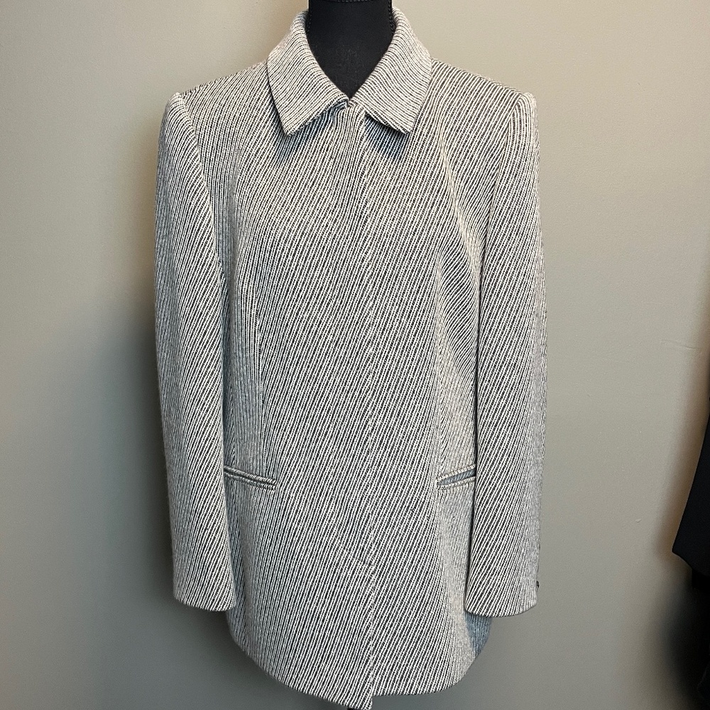 VINTAGE Louis Féraud Cashmere Blazer / Jacket Size 14 - Picture 1 of 11